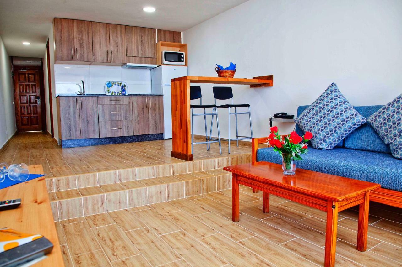 Apartamentos Tamaran プラヤ・デル・イングレス エクステリア 写真